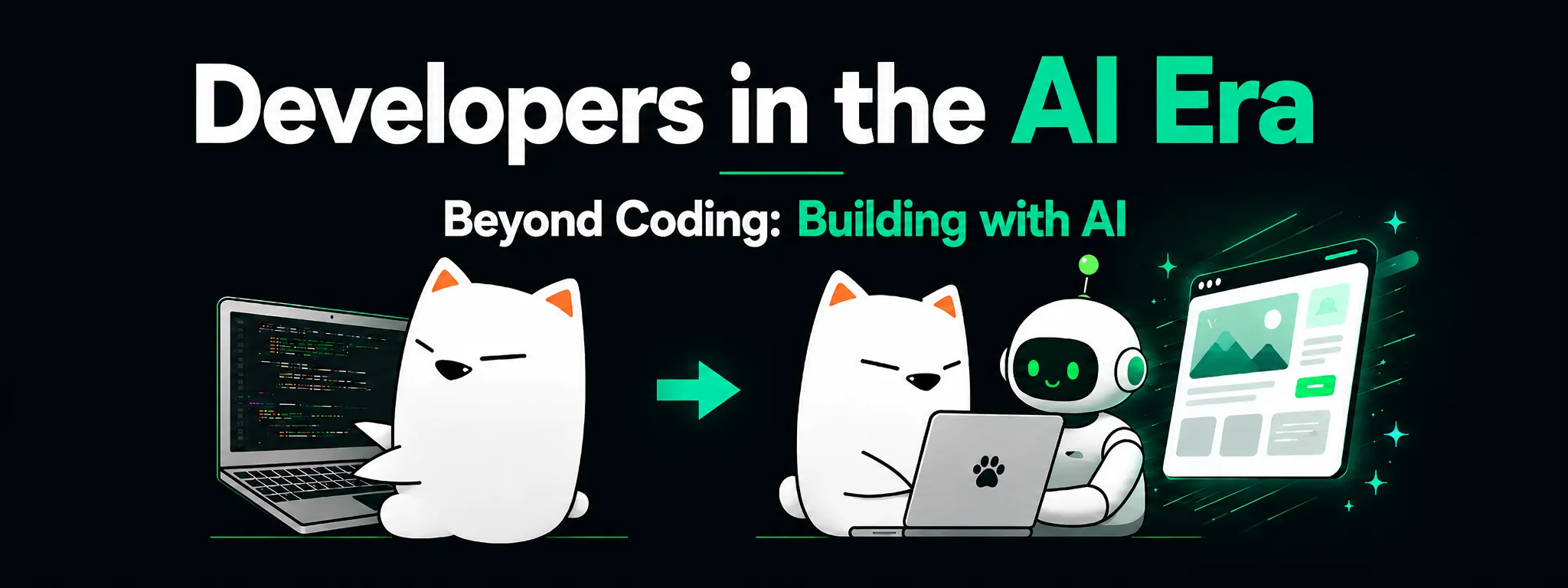 นักพัฒนาในยุค AI - Beyond Coding: สู่การสร้างสรรค์ร่วมกับ AI