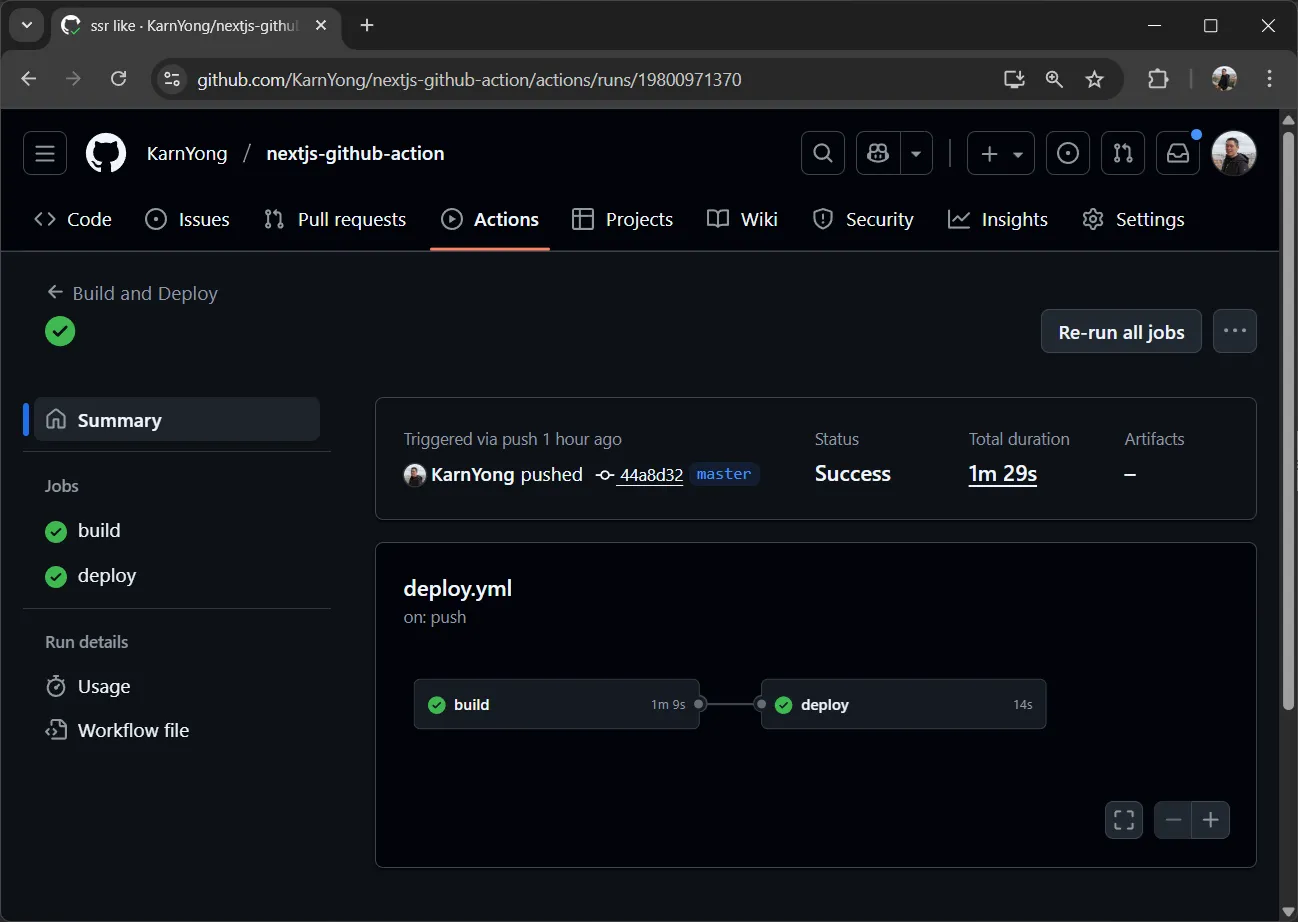 GitHub Actions: Workflow