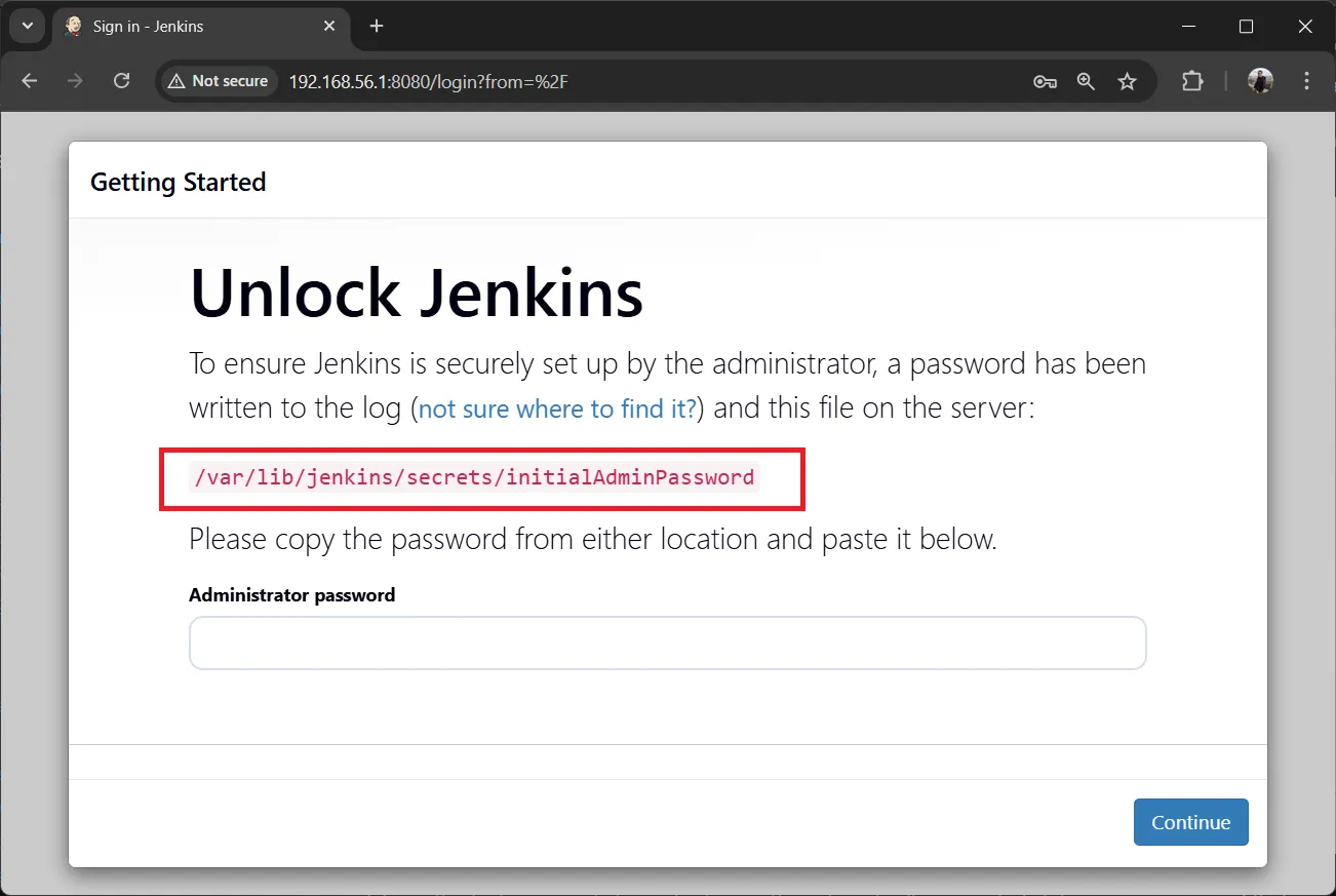 คัดลอกและวางลงใน Setup Wizard