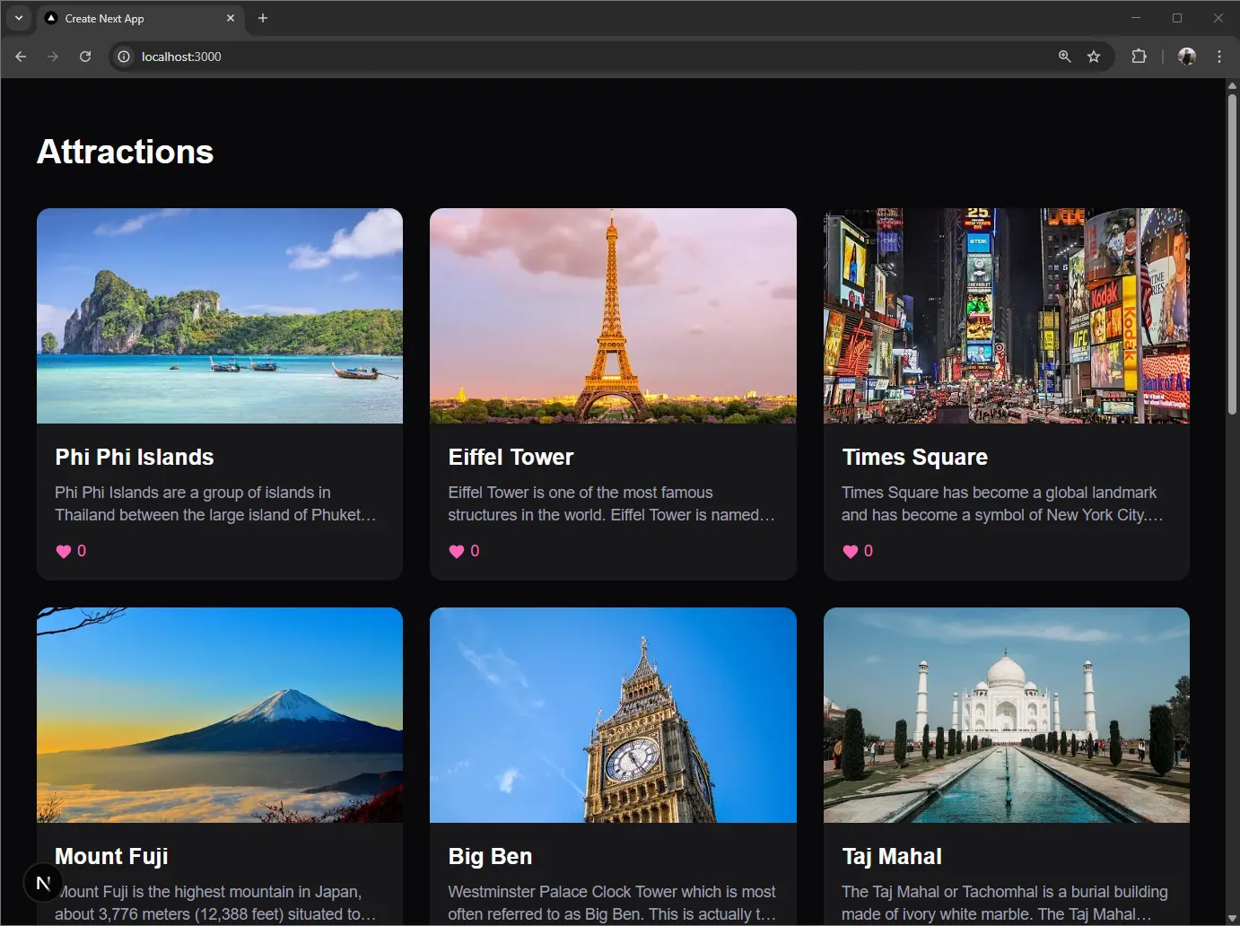 ทดสอบหน้าเว็บที่ localhost
