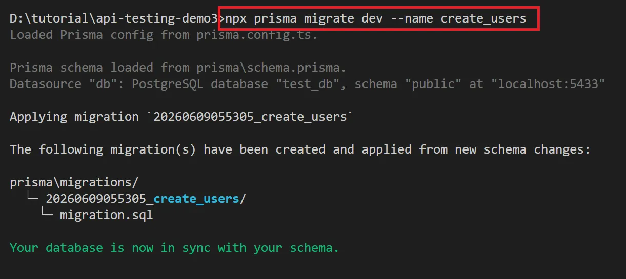 Prisma migrate Prisma migrate