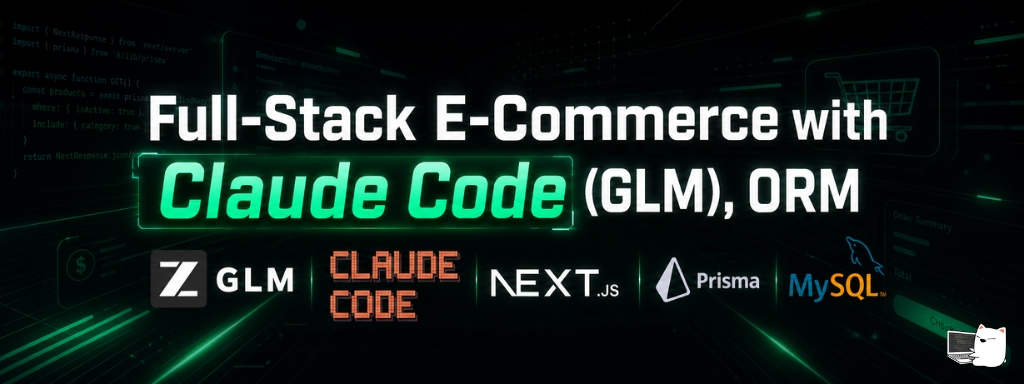 Build Full-Stack Apps with Claude Code (GLM), ORM • melivecode