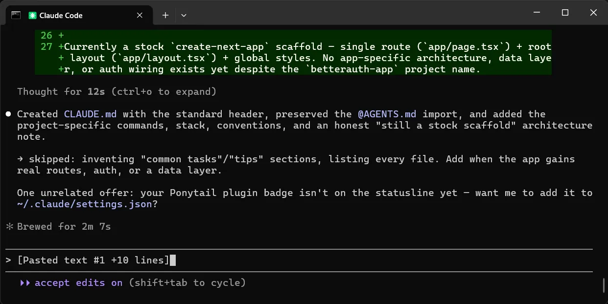 Claude Code prompt Claude Code prompt